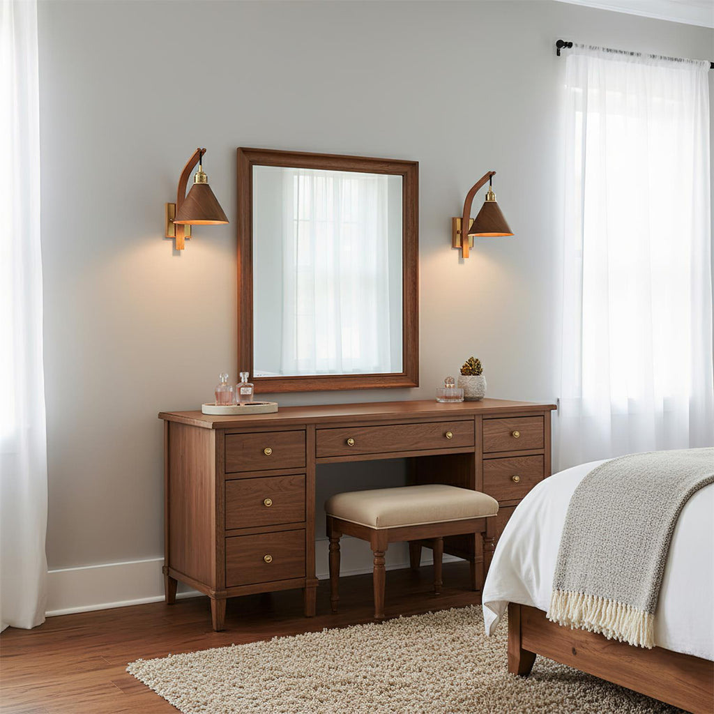 Horizon Arc Wood Wall Lamp — product view 5