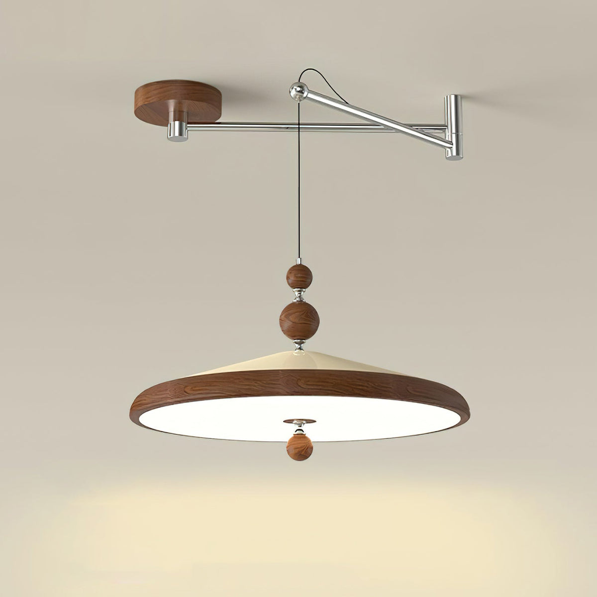 Hover Swing Arm Metal Pendant Lamp — product view 3