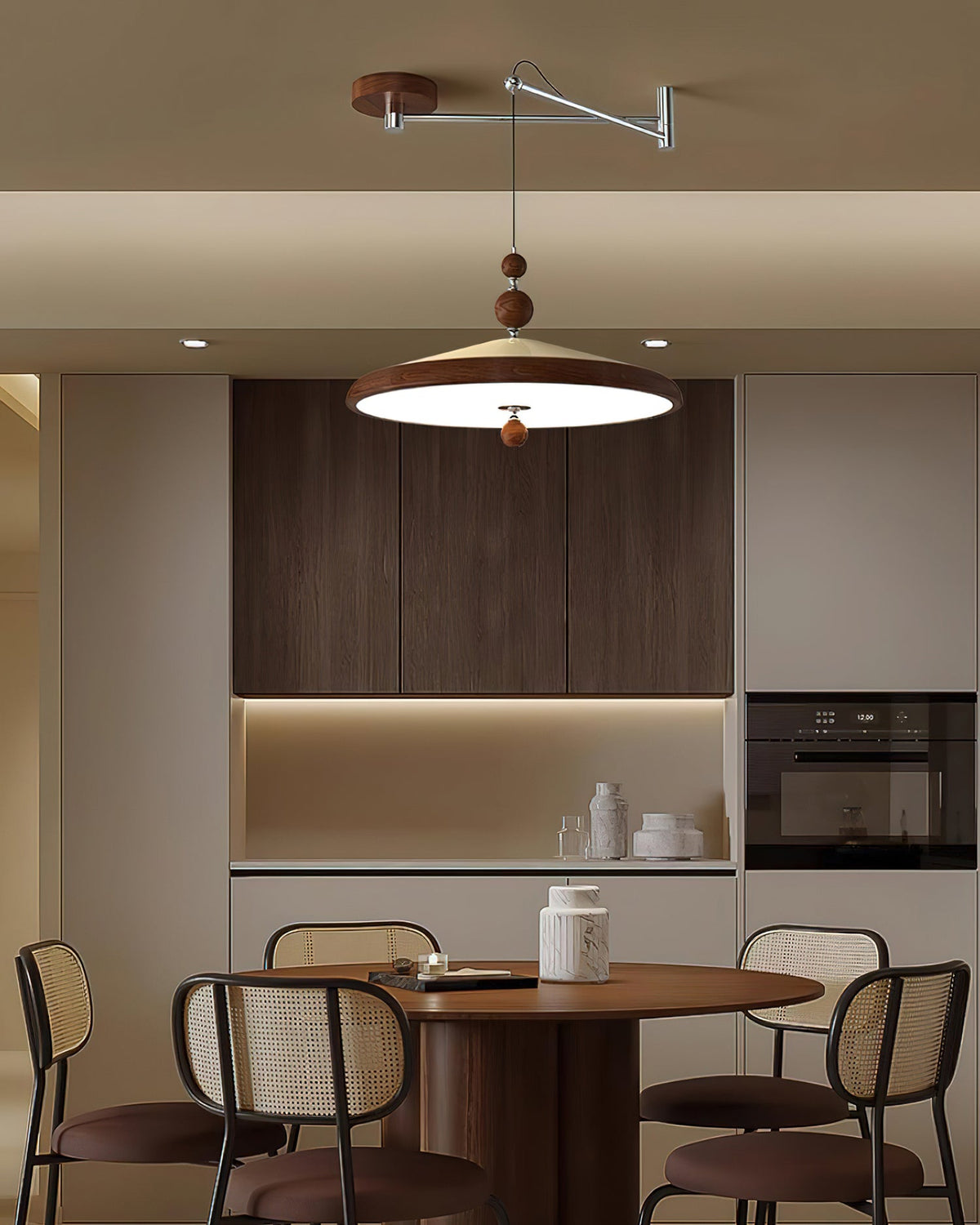 Hover Swing Arm Metal Pendant Lamp — product view 8