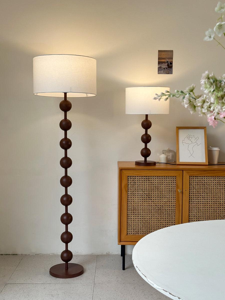 Hugo Barbell Wood Floor Lamp — product view 25