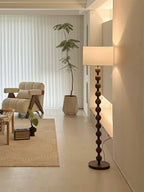 Hugo Barbell Wood Floor Lamp — product view 26
