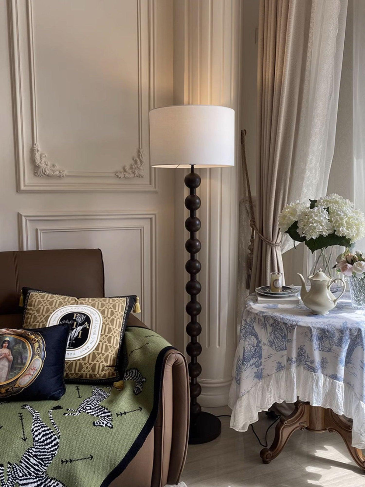 Hugo Barbell Wood Floor Lamp — product view 27