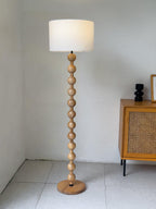 Hugo Barbell Wood Floor Lamp — product view 32