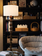 Hugo Barbell Wood Floor Lamp — product view 34