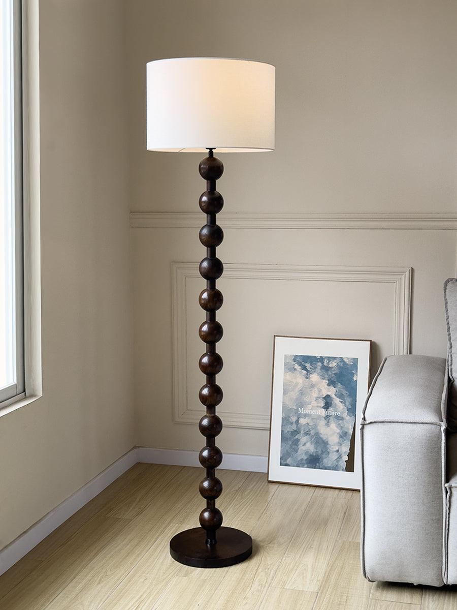 Hugo Barbell Wood Floor Lamp — product view 42