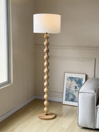 Hugo Barbell Wood Floor Lamp — product view 43