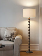 Hugo Barbell Wood Floor Lamp — product view 46
