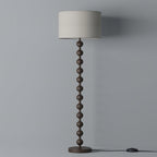 Hugo Barbell Wood Floor Lamp — product view 50