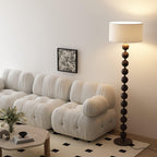 Hugo Barbell Wood Floor Lamp — product view 15