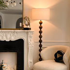 Hugo Barbell Wood Floor Lamp — product view 16