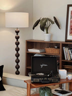 Hugo Barbell Wood Floor Lamp — product view 17