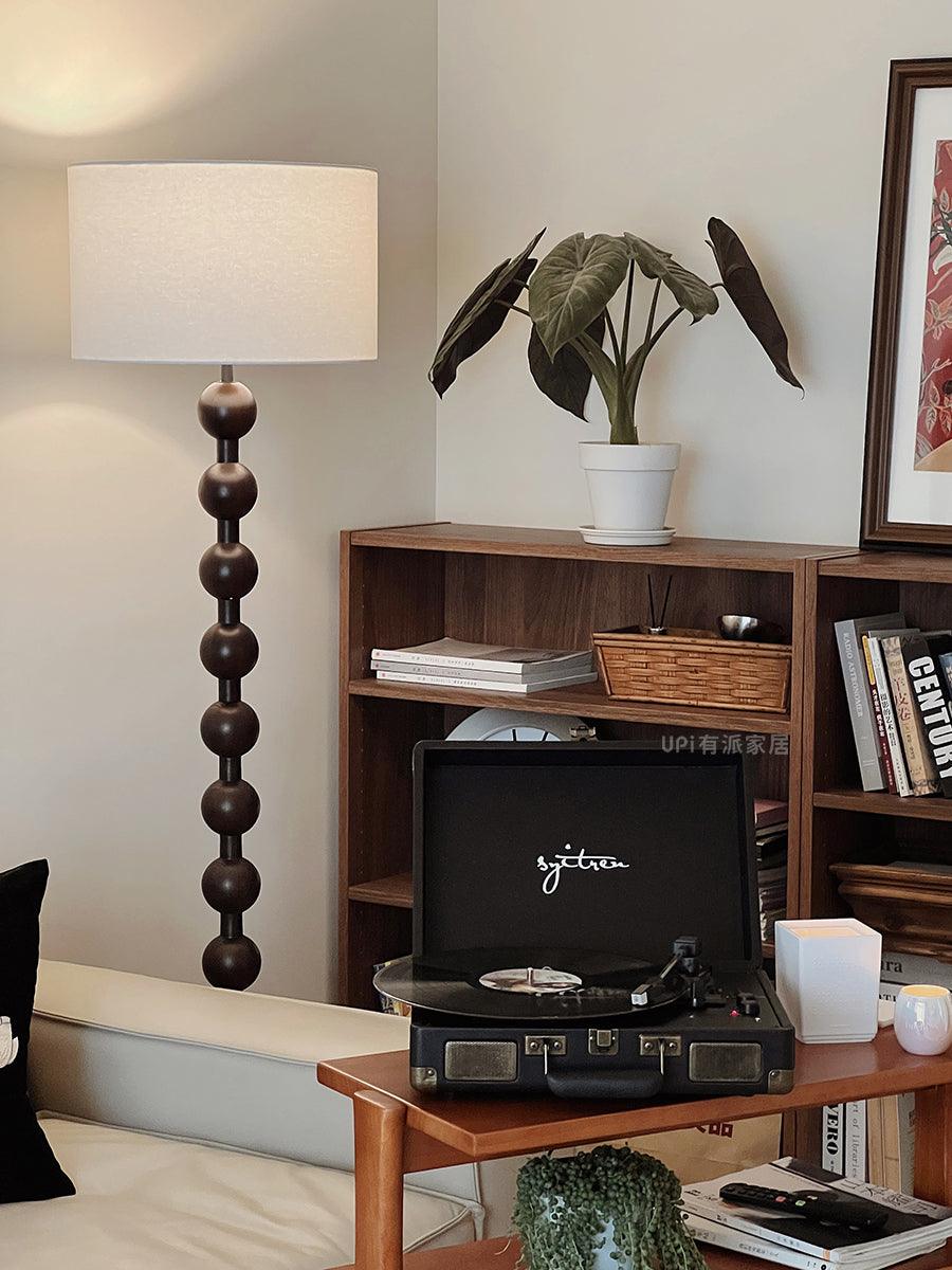 Hugo Barbell Wood Floor Lamp — product view 17