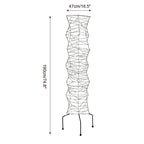 Japanese Rice Paper Floor Lamp — product view 7