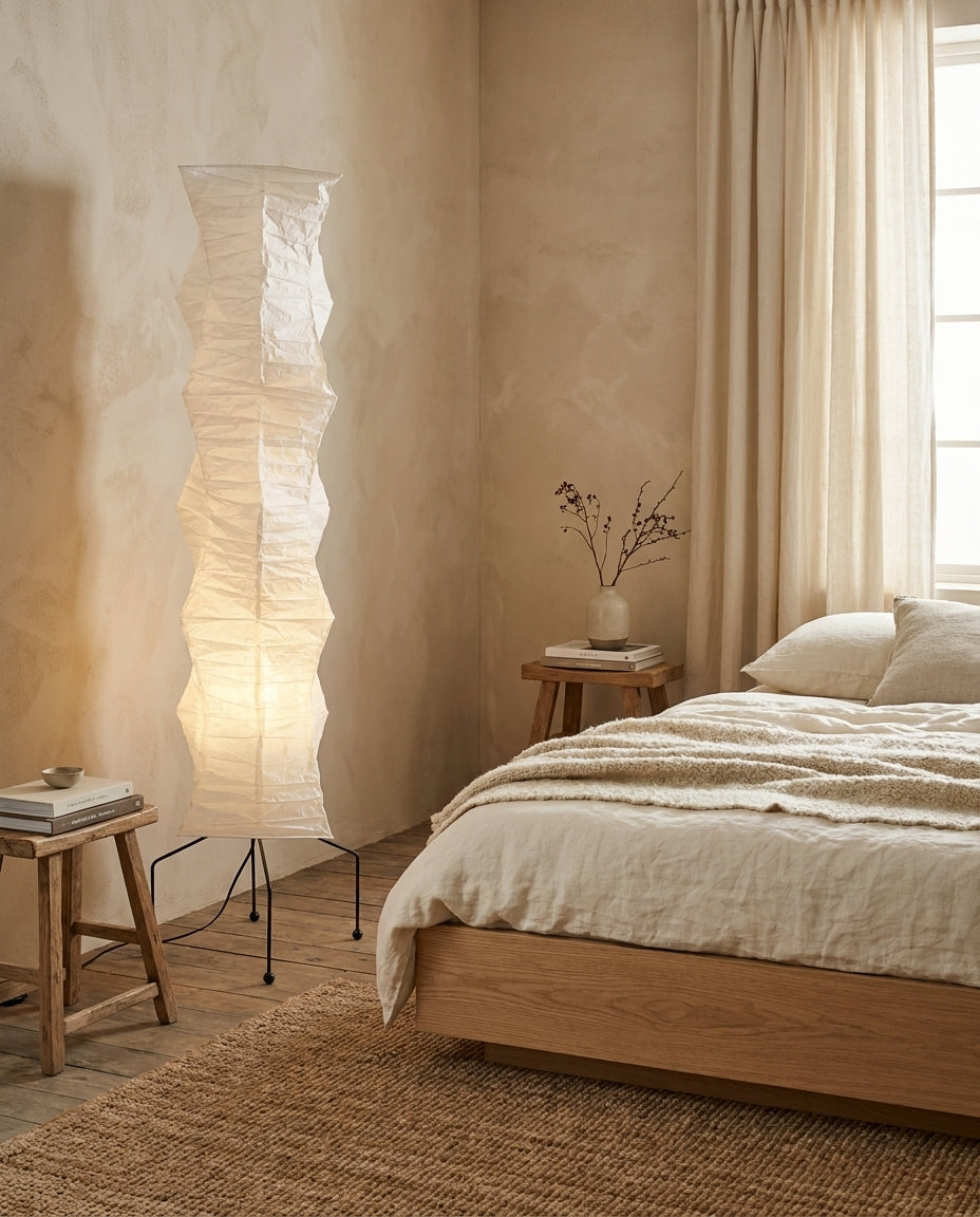 Japanese Rice Paper Floor Lamp — product view 28