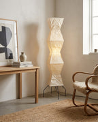 Japanese Rice Paper Floor Lamp — product view 4