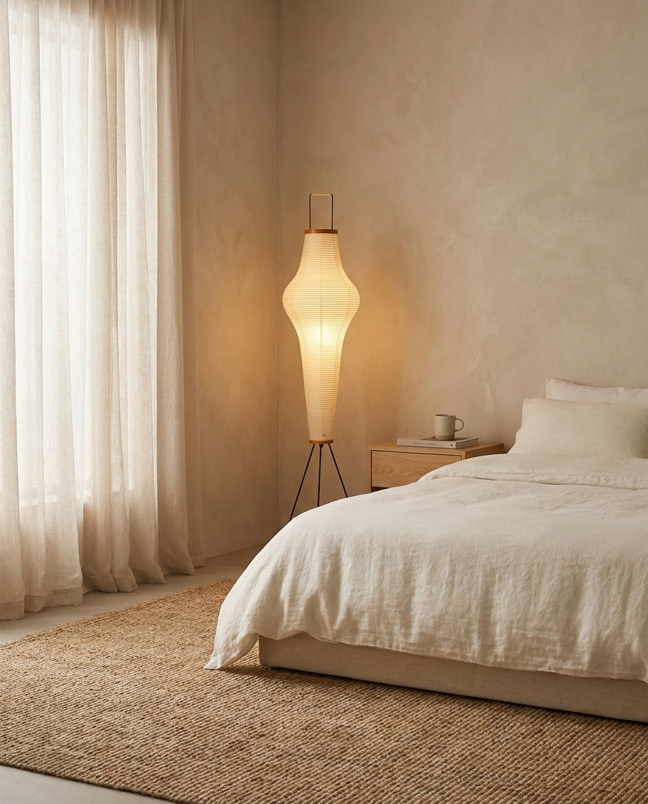 Japanese Rice Paper Floor Lamp — product view 20