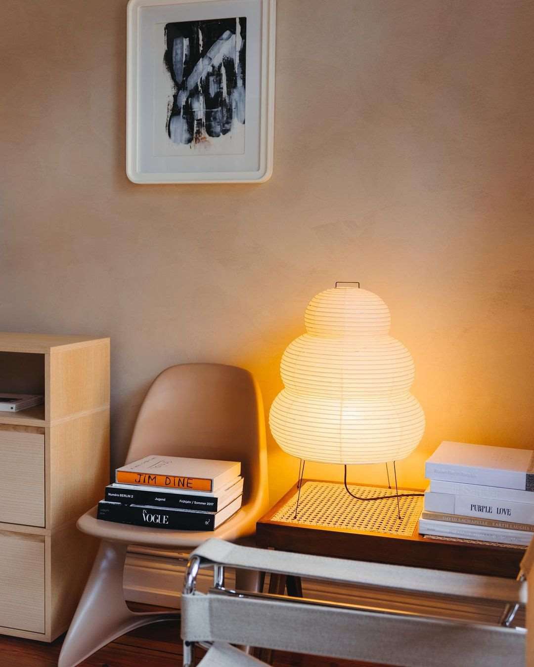 Akari 1A 24A Washi Lantern Table Lamp