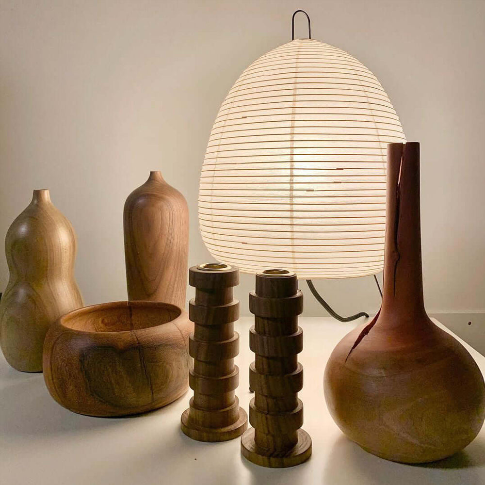 Akari 1A 24A Washi Lantern Table Lamp