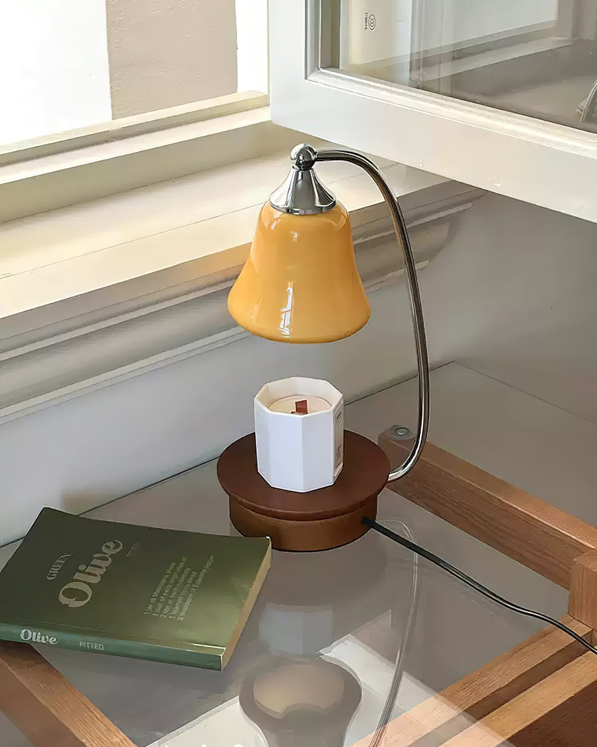 Jaren Candle Warmer Lamp — product view 3