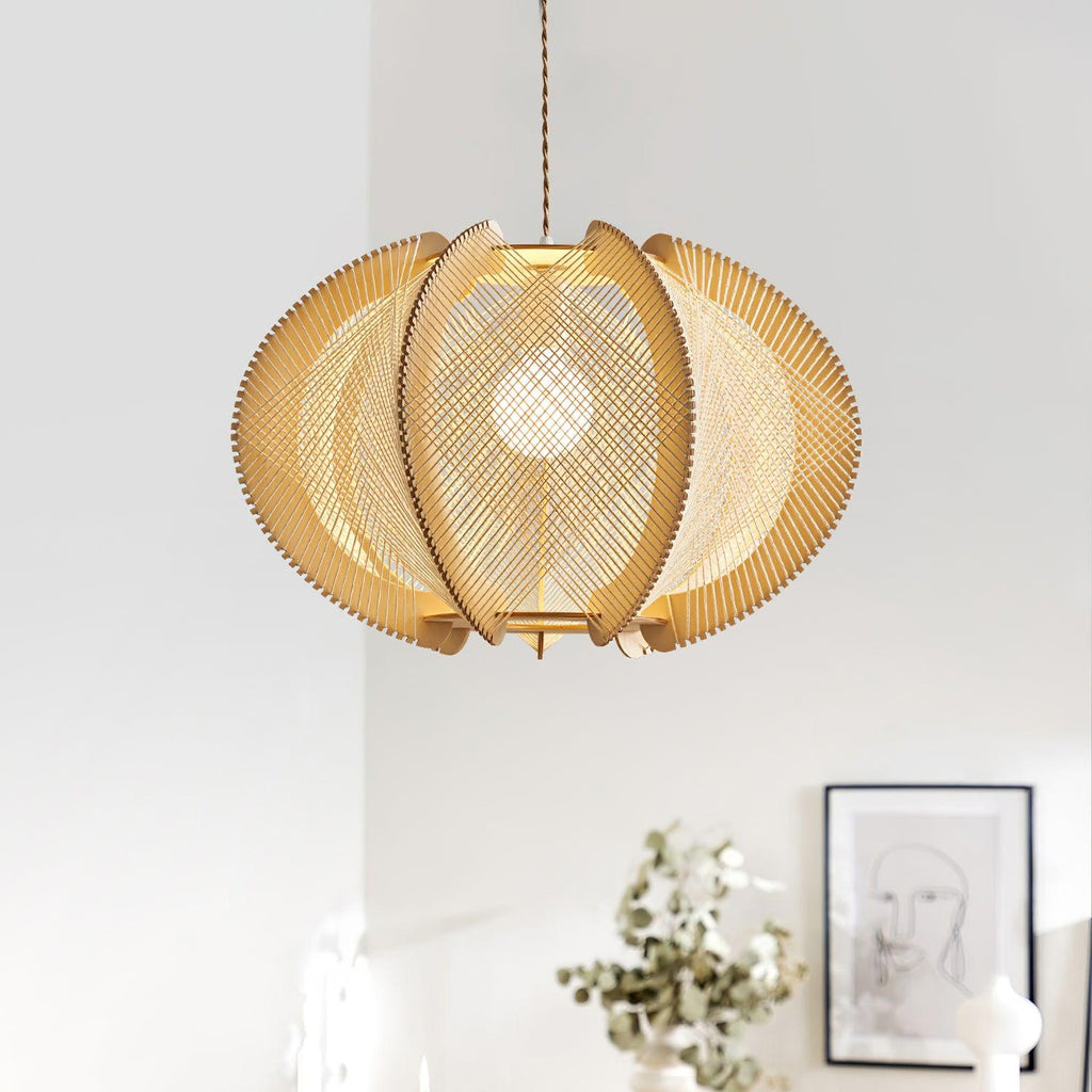 Java Wood Pendant Light — product view 15