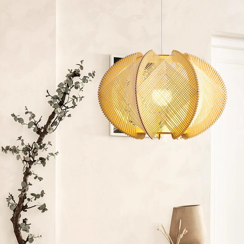 Java Wood Pendant Light — product view 10
