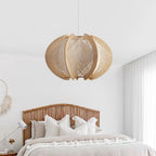 Java Wood Pendant Light — product view 2