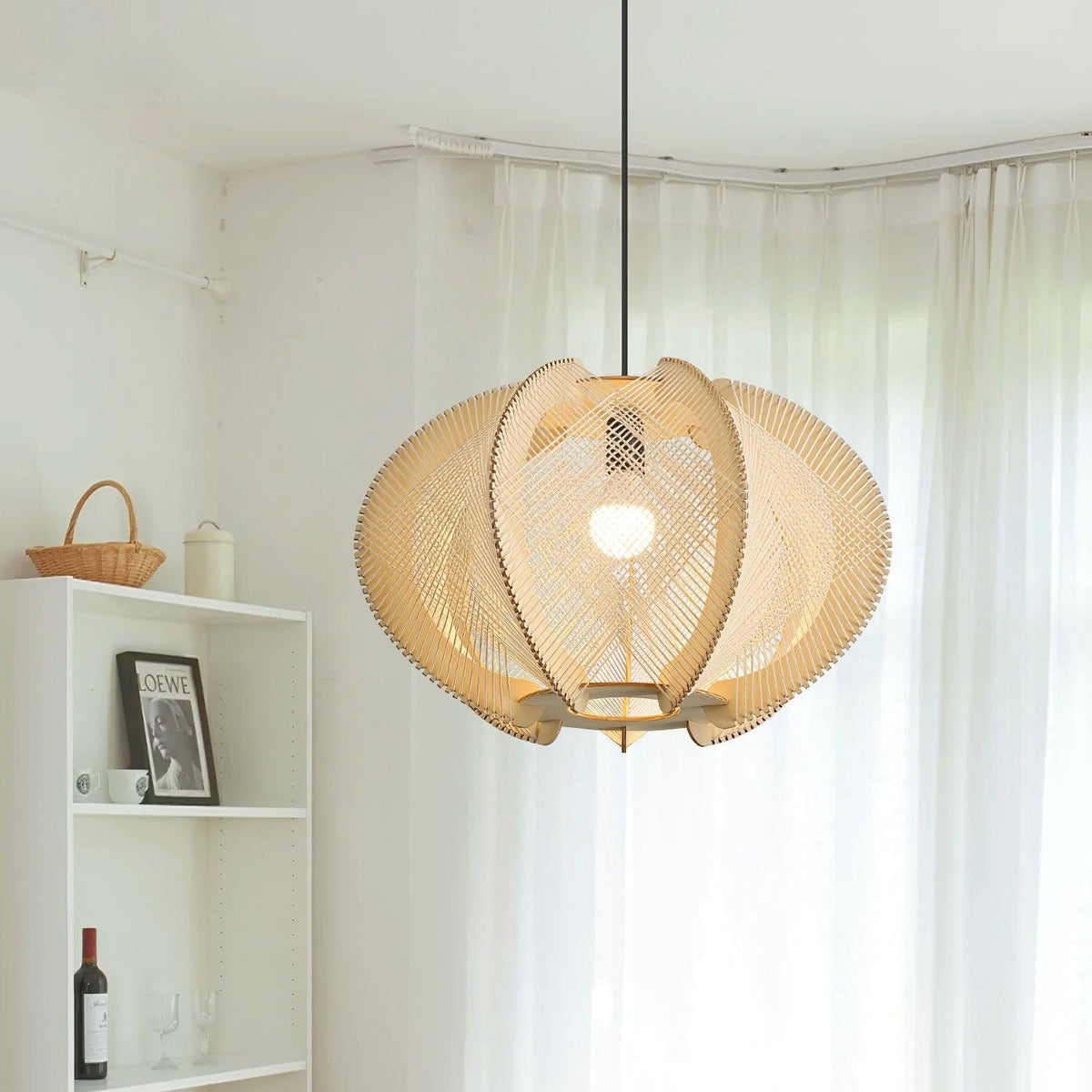 Java Wood Pendant Light — product view 17