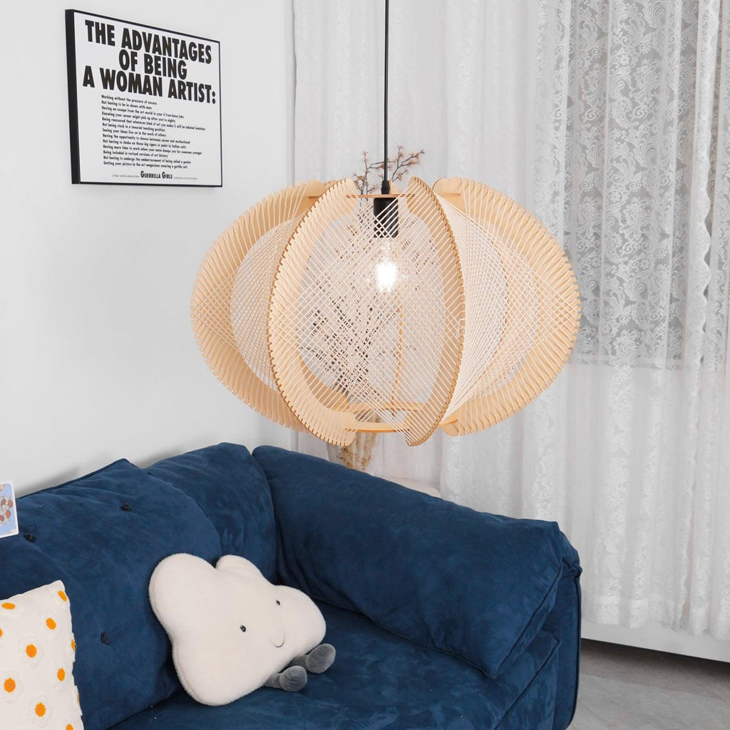 Java Wood Pendant Light — product view 25