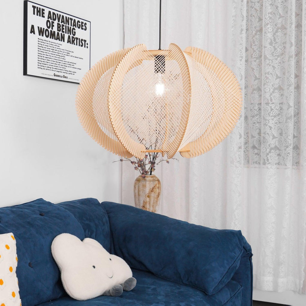 Java Wood Pendant Light — product view 22