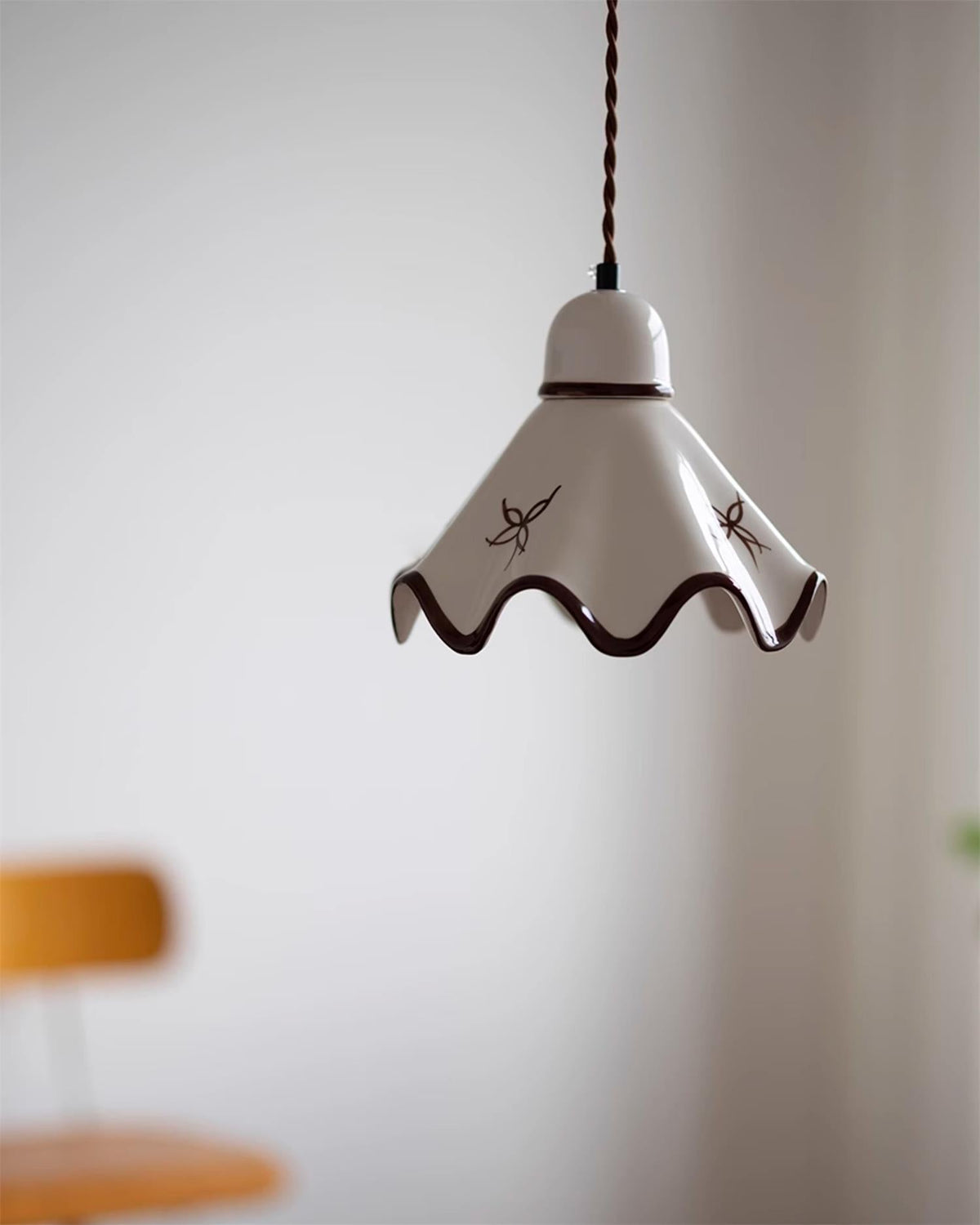 Josiah Ceramics Metal Pendant Lamp — product view 3