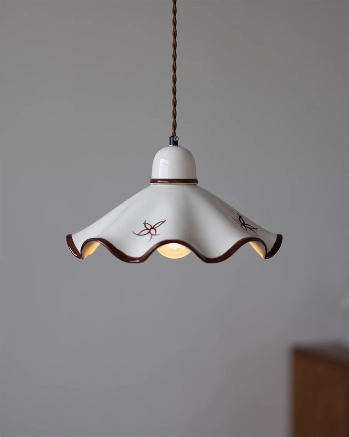 Josiah Ceramics Metal Pendant Lamp — product view 12