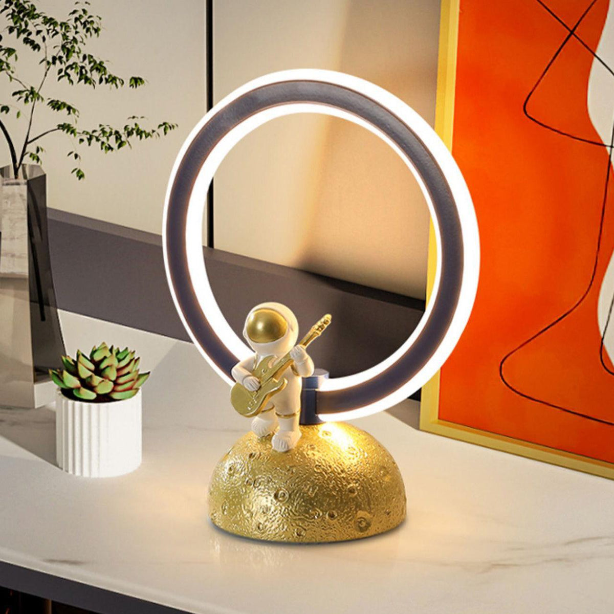 Jude Astronaut Metal Table Lamp — product view 2