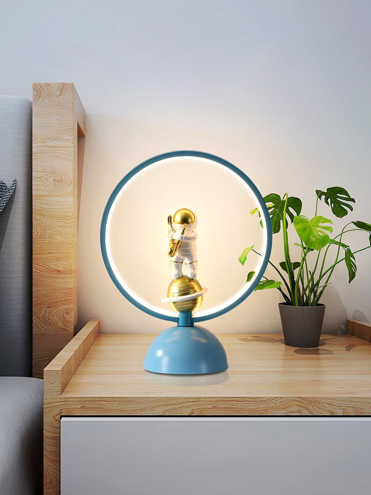 Jude Astronaut Metal Table Lamp — product view 5