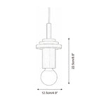 Junit Wood Pendant Lamp — product view 5