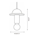 Junit Wood Pendant Lamp — product view 7
