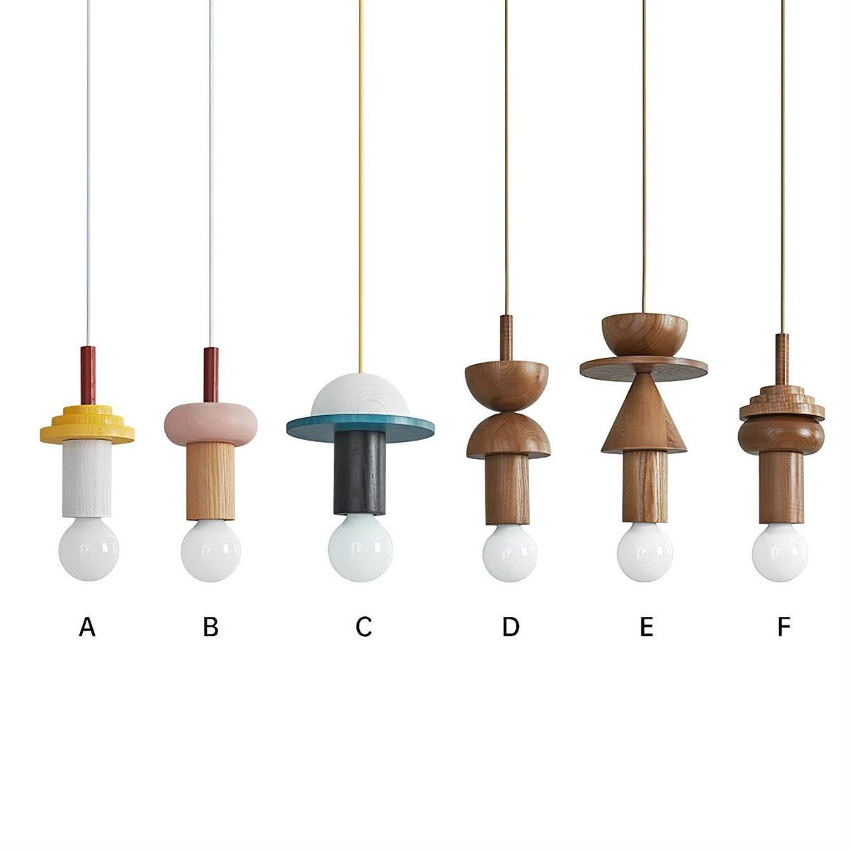 Junit Wood Pendant Lamp — product view 17