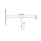 Kady Linear Disc Plug In Metal Wall Lamp — product view 7