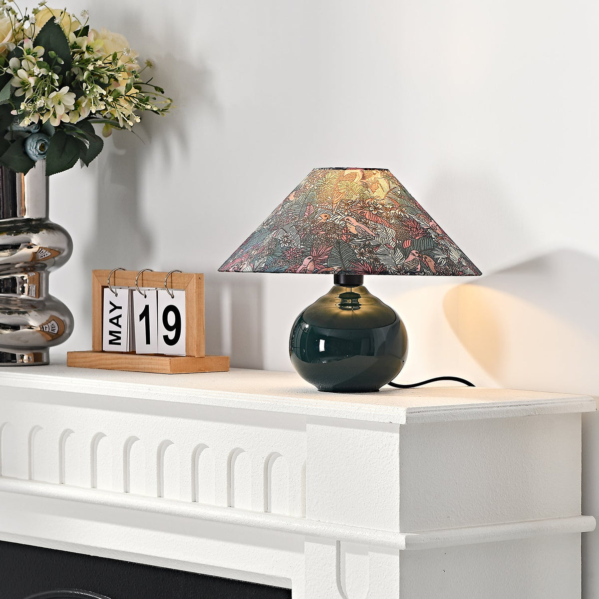 Kalinda Fabric Table Lamp — product view 16