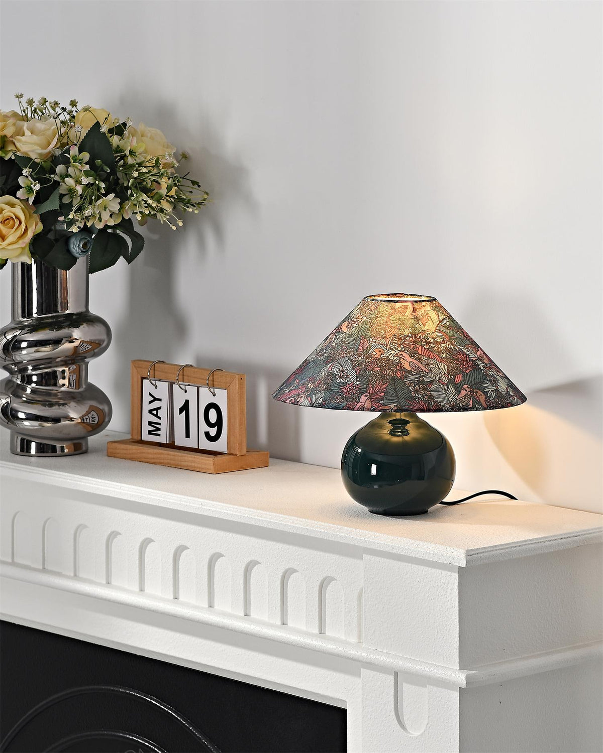 Kalinda Fabric Table Lamp — product view 17
