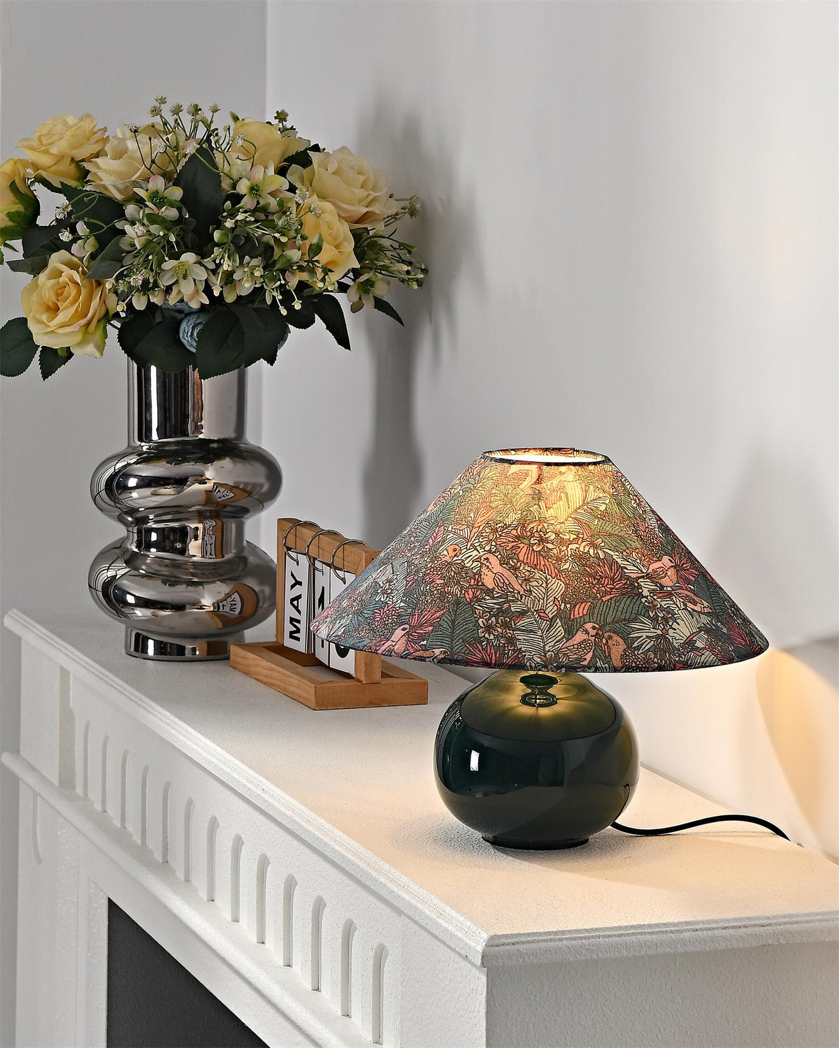 Kalinda Fabric Table Lamp — product view 18