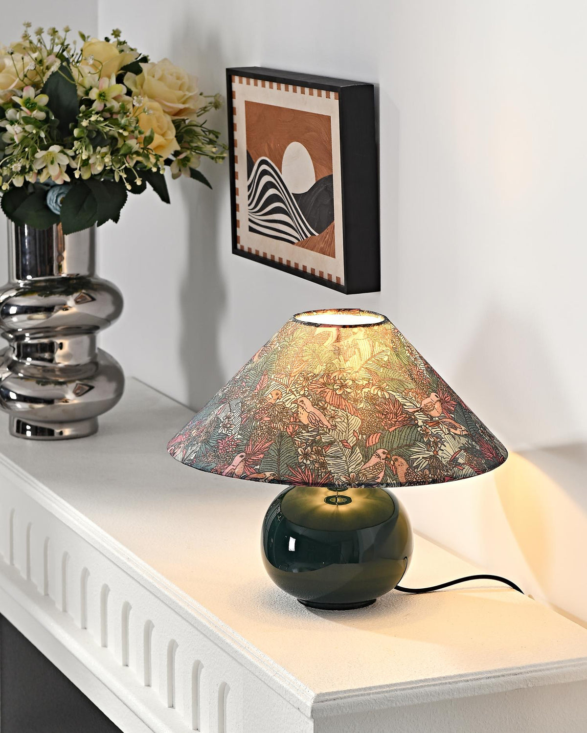 Kalinda Fabric Table Lamp — product view 19