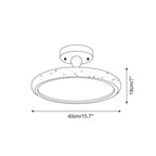 Kelva Travertine Ceiling Light — product view 6