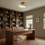 Kelva Travertine Ceiling Light — product view 12