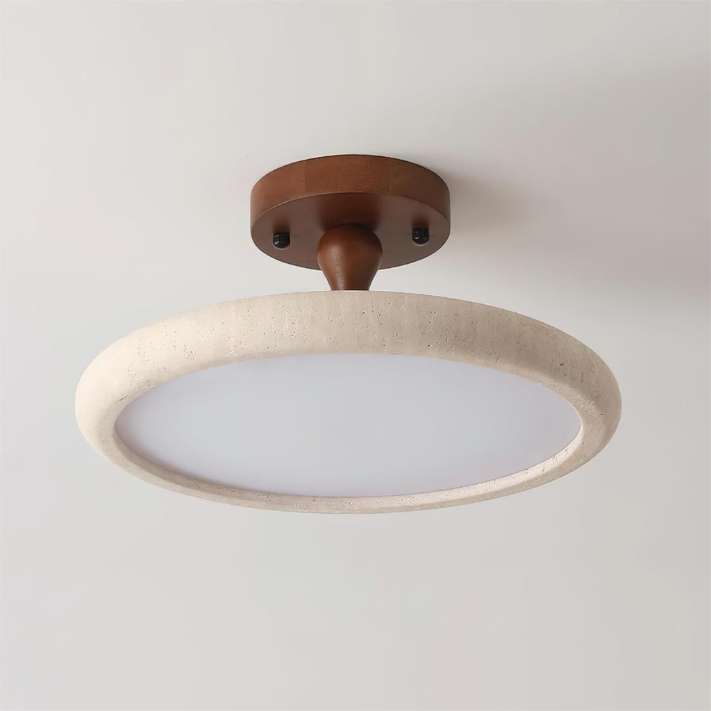 Kelva Travertine Ceiling Light — product view 19