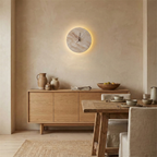 Kiera Travertine Clock Wall Lamp — product view 7