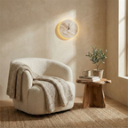 Kiera Travertine Clock Wall Lamp — product view 8