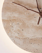 Kiera Travertine Clock Wall Lamp — product view 20