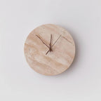 Kiera Travertine Clock Wall Lamp — product view 17