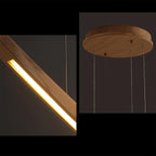 Kinetic Arc Wood Chandelier — product view 24