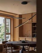 Kinetic Arc Wood Chandelier — product view 14